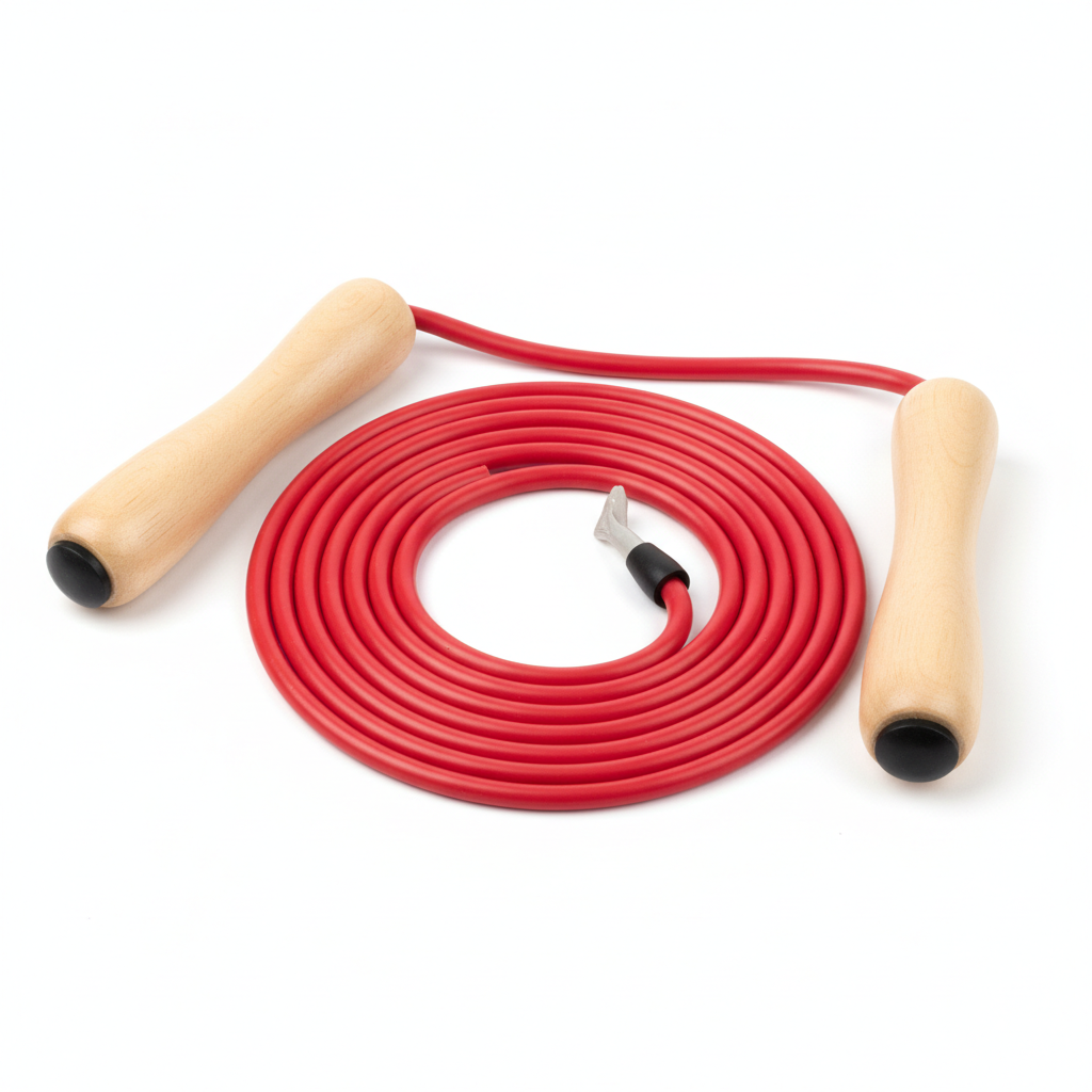 Classic Skipping Rope with Wooden Handles