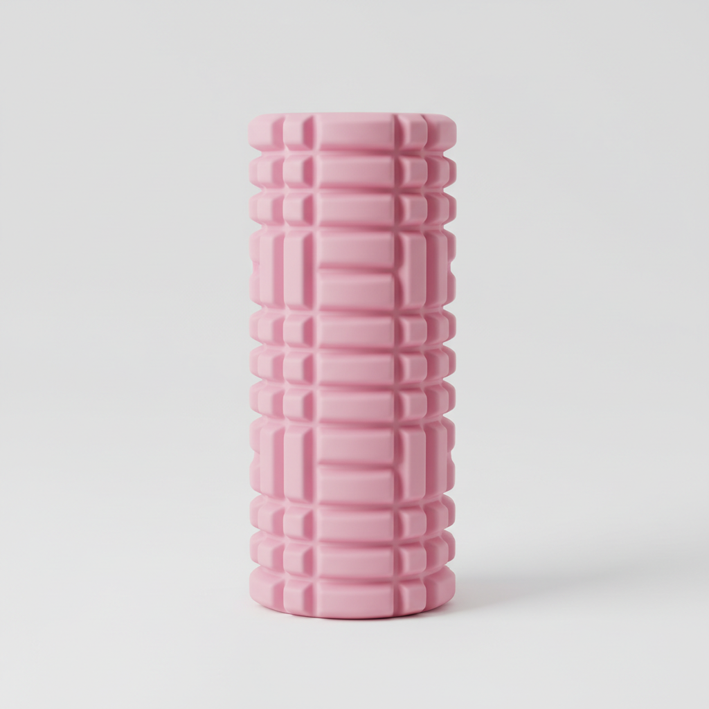 High-Density Foam Roller for Women in blush pink