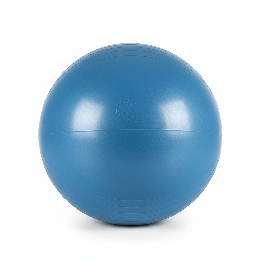 Anti-Burst Exercise Ball 65cm in blue