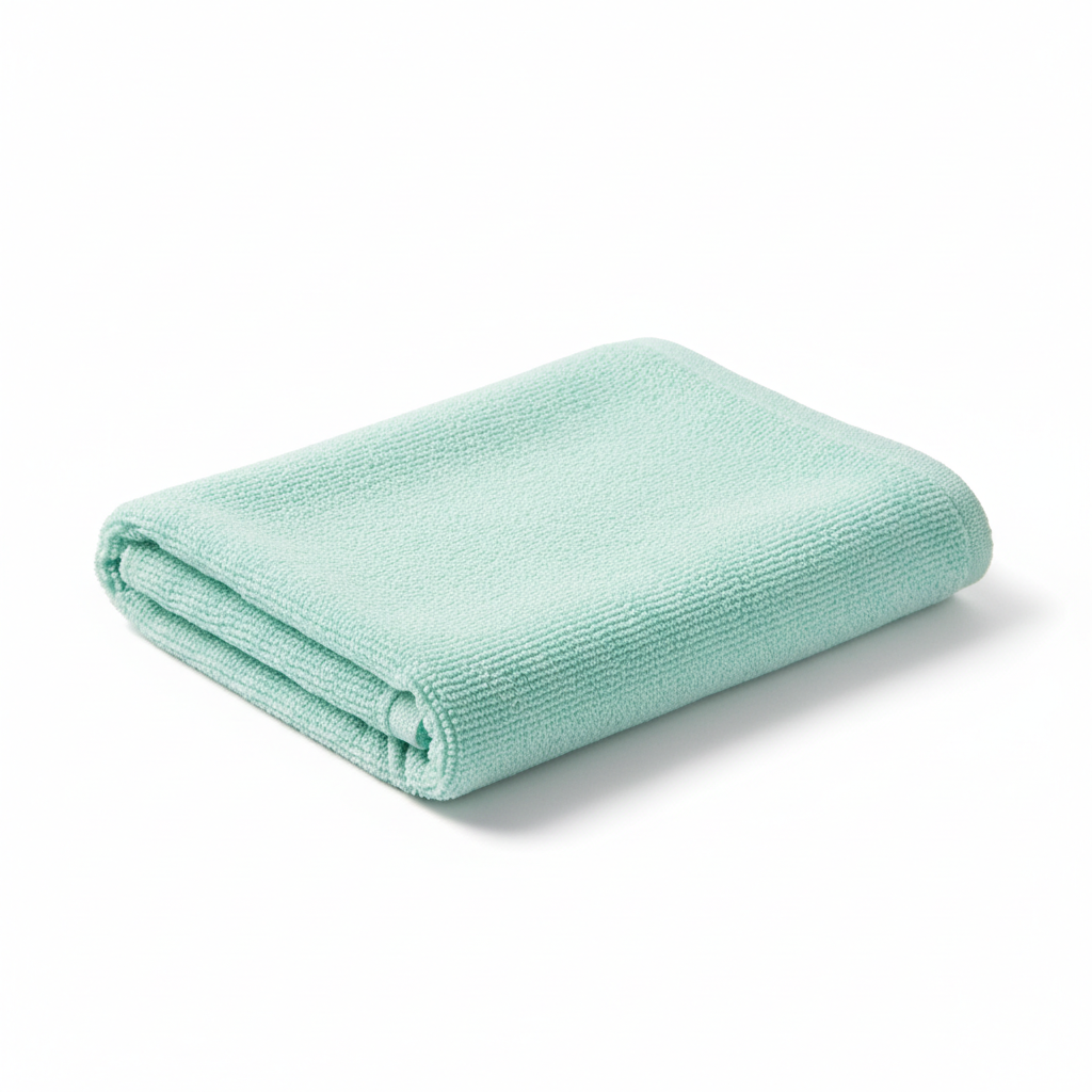 Instant Cooling Workout Towel in mint microfiber